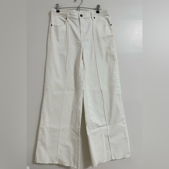 Johnny Was The Braided Wide Leg Jeans White 30 - Picture 5 of 8